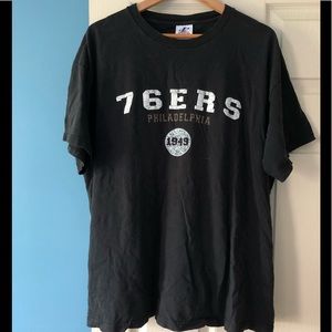 76ers Philadelphia tee shirt